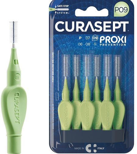 CURASEPT PROXI P09 VERDE CHIARO/LIGHT 6 PEZZI