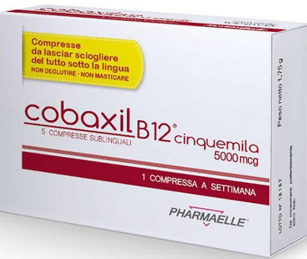 COBAXIL B12 5000MCG 5 COMPRESSE SUBLINGUALI