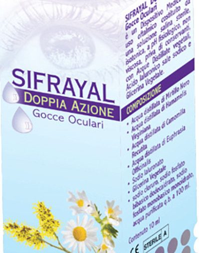 SIFRAYAL DOPPIA AZIONE GOCCE OCULARI 10 ML