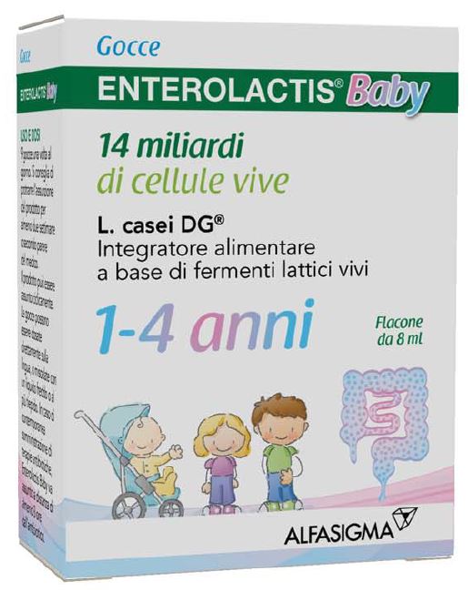 ENTEROLACTIS BABY 0-4 GOCCE 8 ML