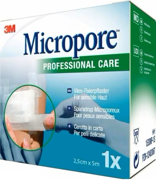 CEROTTO IN CARTA MICROPORE SURGICAL TAPE M5X25MM REFILL