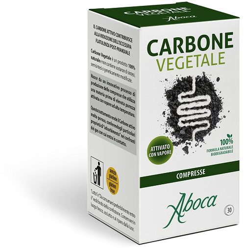 CARBONE VEGETALE 30 COMPRESSE