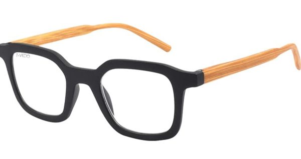OCCHIALE DA LETTURA PREMONTATO T-VEDO BAMBOO 2 NERO +2,00