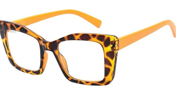 OCCHIALE DA LETTURA PREMONTATO T-VEDO LADY GIALLO +3,50