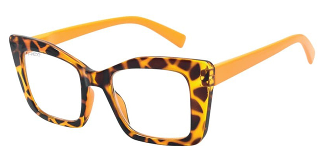 OCCHIALE DA LETTURA PREMONTATO T-VEDO LADY GIALLO +1,00