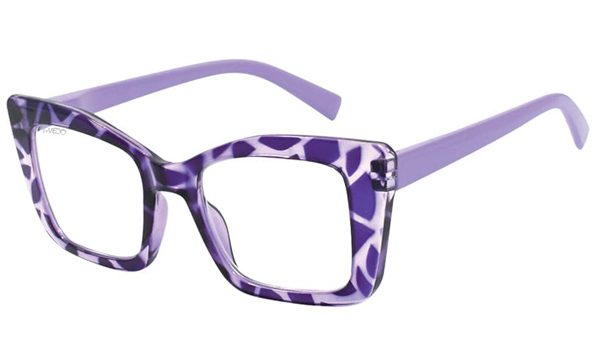 OCCHIALE DA LETTURA PREMONTATO T-VEDO LADY VIOLA +2,50