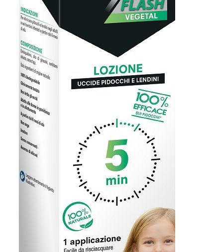 POUXIT FLASH VEGETAL LOZIONE PIDOCCHI E LENDINI 100 ML CON PETTINE
