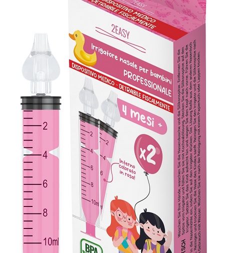 SIRINGA 10ML IRRIGATORE NASALE 2EASY PER BAMBINE