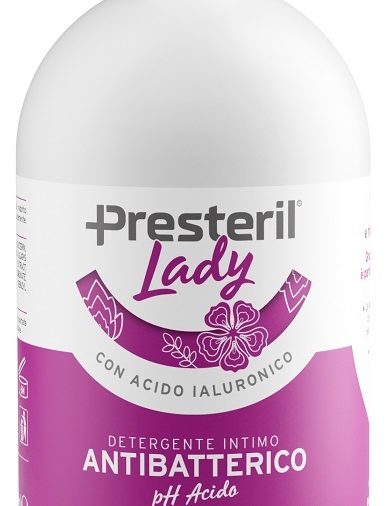 LADY PRESTERIL  DETERGENTE INTIMO ANTIBATTERICO/PH ACIDO 250ML