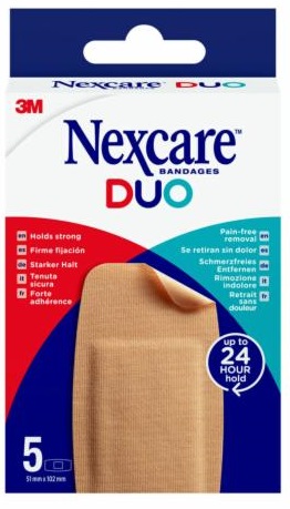 CEROTTO NEXCARE DUO MAXI 5 PEZZI