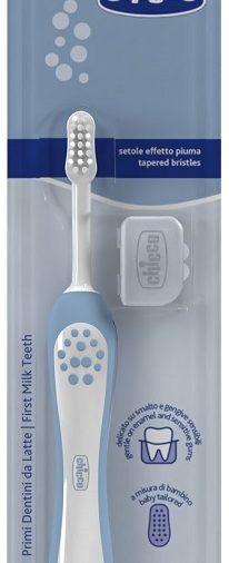 CHICCO SPAZZOLINO 6 MESI+ AZZURRO