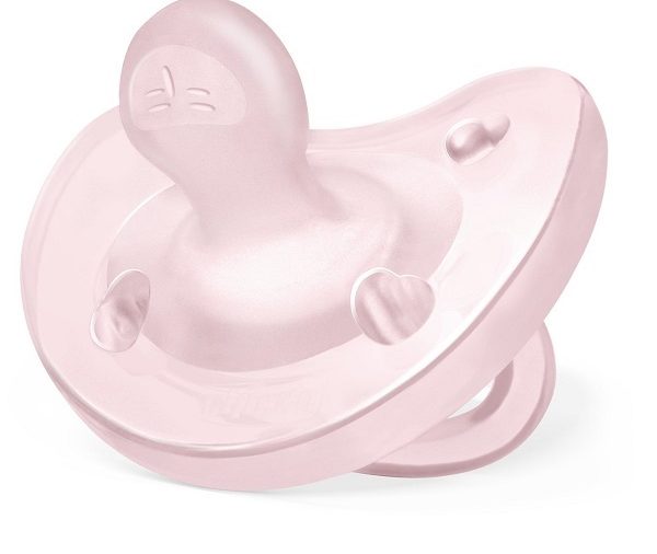 CHICCO GOMMOTTO SILICONE ROSA 2-6 MESI 1 PEZZO