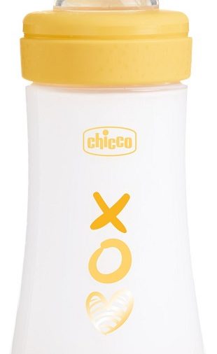 CHICCO BIBERON P5 240ML MED SILICONE UNI