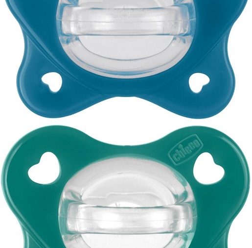CHICCO DUAL SOFT SUCCHIETTO AZZURRO 16-36 MESI 2 PEZZI