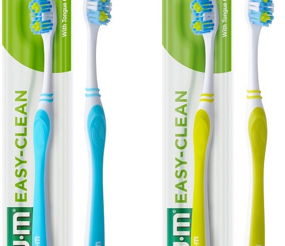 GUM EASY CLEAN TOOTHBRUSH