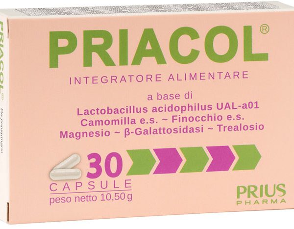 PRIACOL 30 CAPSULE DUE BLISTER DA 15 CAPSULE