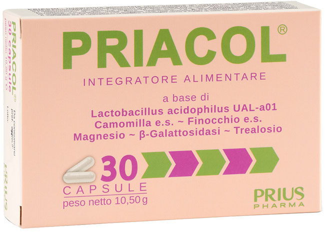 PRIACOL 30 CAPSULE DUE BLISTER DA 15 CAPSULE