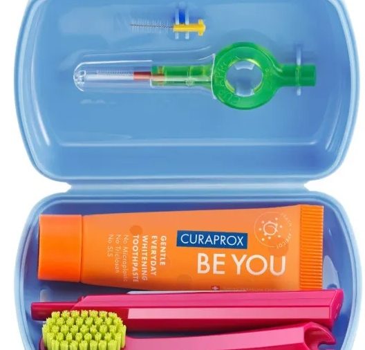 CURAPROX TRAVEL SET BLUE