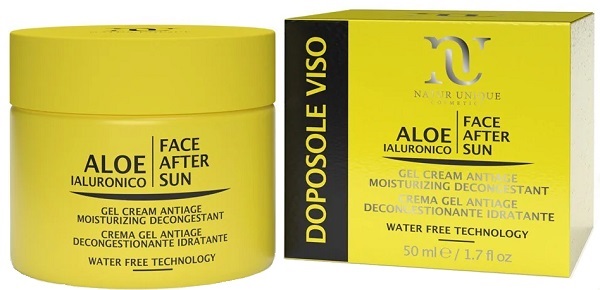 NATUR UNIQUE SUN72 FACE AFTER SUN CREMA GEL ANTIAGE 50 ML