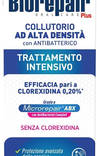 BIOREPAIR PLUS COLLUTORIO ALTA DENSITA' ANTIBATTERICO ABX 250 ML