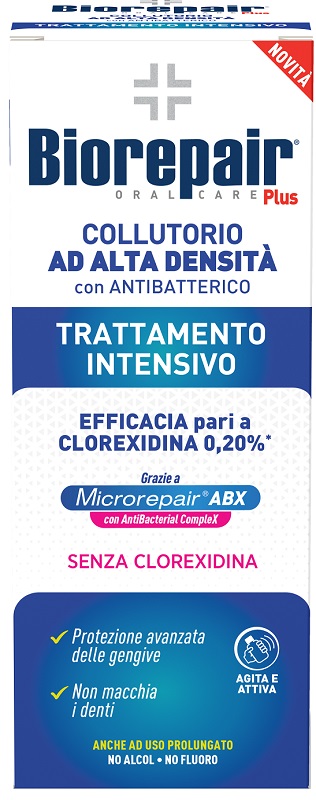 BIOREPAIR PLUS COLLUTORIO ALTA DENSITA' ANTIBATTERICO ABX 250 ML