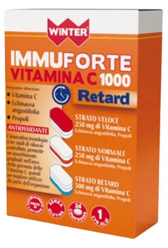 WINTER IMMUNOFORTE VITAMINA C 1000 RETARD 24 COMPRESSE