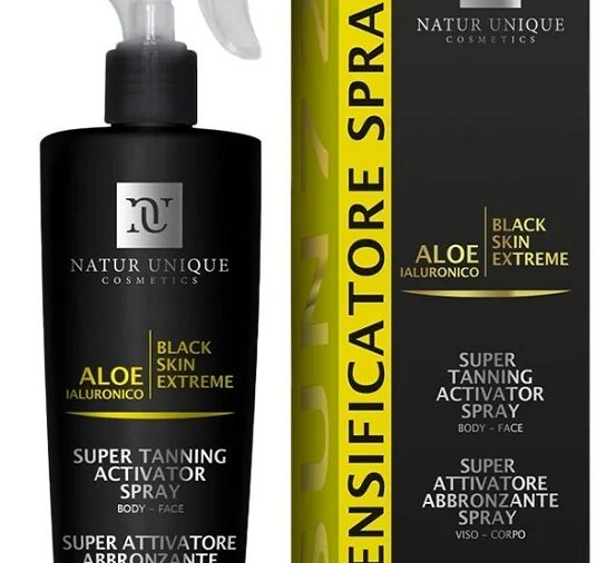 NATUR UNIQUE SUPER ATTIVATORE SPRAY BLACK SKIN EXTREME 400 ML