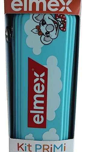 ELMEX KIT PRIMI DENTINI 0-36 MESI 1 ELMEX BIMBI DENTIFRICIO50 ML + 1 ELMEX SPAZZOLINO BIMBI EDUCATIVO NEW 0-3 ANNI