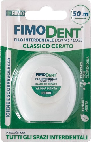 FIMODENT FILO INTERDENTALE CERATO 50M