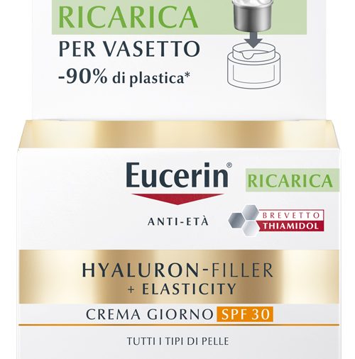EUCERIN HYALURON-FILLER + ELASTICITY CREMA GIORNO SPF30 RICARICA 50 ML