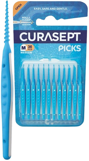 CURASEPT PICKS MEDIUM 36 PEZZI