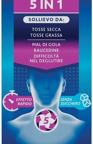 BRONCHENOLO 5 IN 1 SCIROPPO TOSSE 120 ML SENZA ZUCCHERO, ALCOL, LATTOSIO, GLUTINE, COLORANTI ARTIFICIALI E OGM
