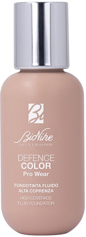 DEFENCE COLOR PRO WEAR FONDOTINTA FLUIDO ALTA COPRENZA N5 HONEY 50 ML