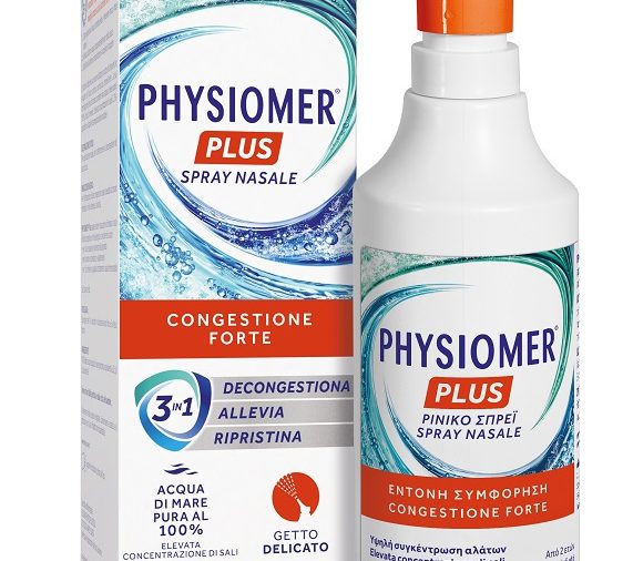 SPRAY NASALE PHYSIOMER PLUS GETTO DELICATO 135 ML