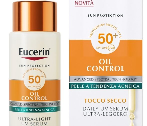 EUCERIN OIL CONTROL DAILY UV SERUM ULTRA LEGGERO SPF50+ 30 ML