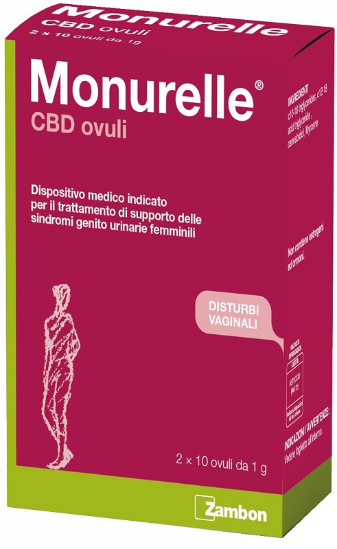 MONURELLE CBD 10 OVULI 1 G
