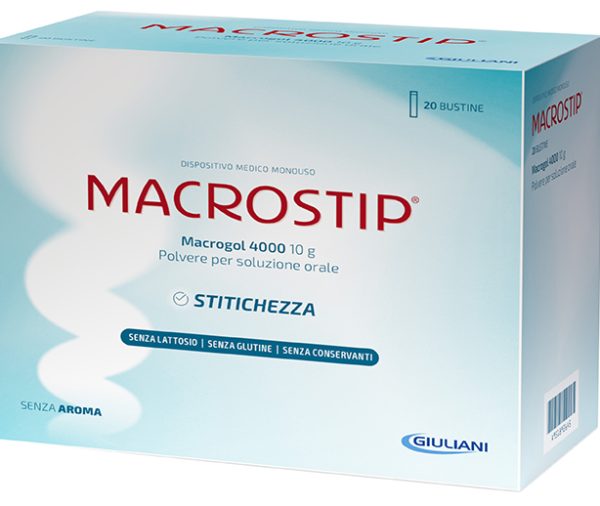 MACROSTIP 20 BUSTINE 10 G SENZA GLUTINE SENZA LATTOSIO