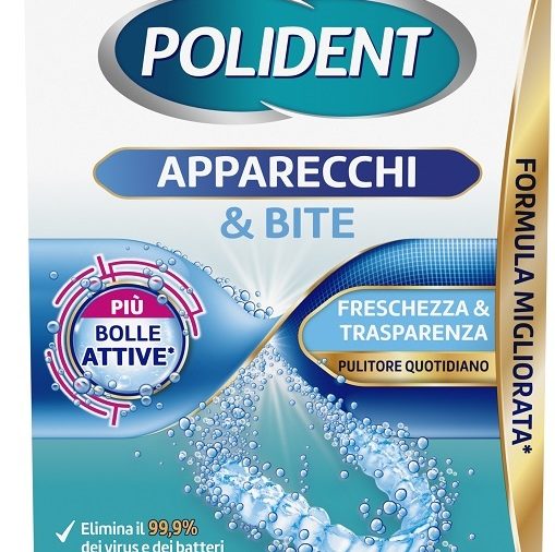 POLIDENT APPARECCHI & BITE PULITORE QUOTIDIANO 66 COMPRESSE