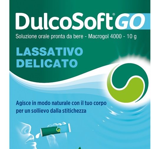 DULCOSOFT GO SENZA ZUCCHERO SENZA GLUTINE SENZA LATTOSIO GUSTO LIMONE 20 BUSTINE DA 20 ML