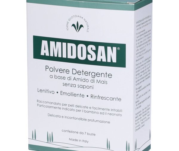 AMIDOSAN POLVERE DETERGENTE 7 BUSTINE DA 40 G