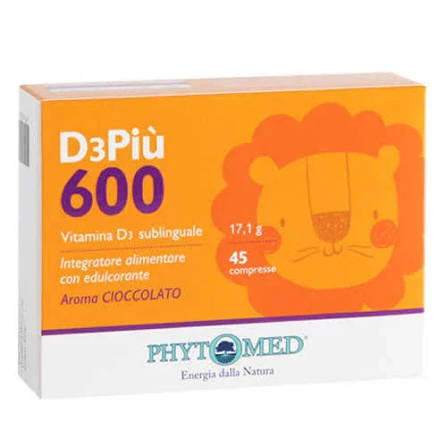 D3PIU 600 45 CPR SUBLINGUALI