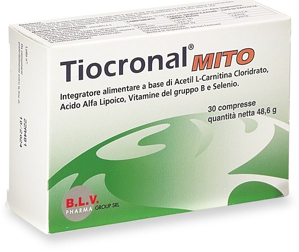 TIOCRONAL MITO 30 COMPRESSE