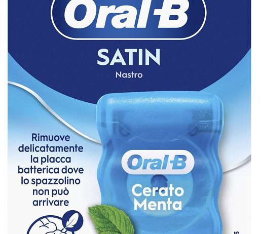 ORALB MAN FILO INTERDENTALE SATIN TAPE MENTA 50 METRI