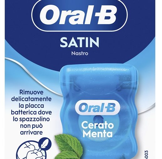 ORALB MAN FILO INTERDENTALE SATIN TAPE MENTA 50 METRI