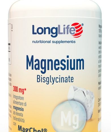 LONGLIFE MAGNESIUM BISGLYCINATE 90 TAVOLETTE DIVISIBILI SENZA GLUTINE