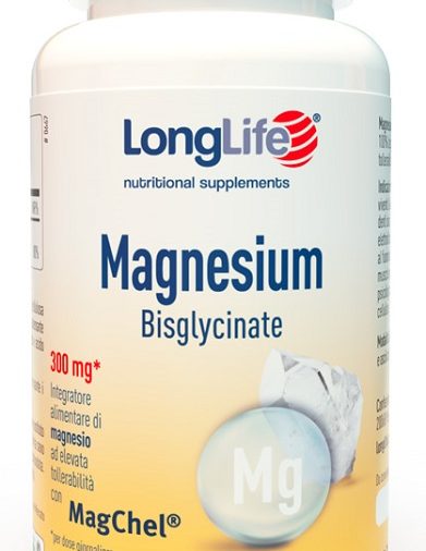 LONGLIFE MAGNESIUM BISGLYCINATE 90 TAVOLETTE DIVISIBILI SENZA GLUTINE