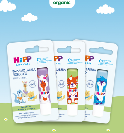 HIPP BABY CARE BALSAMO LABBRA BIO 4,8 G