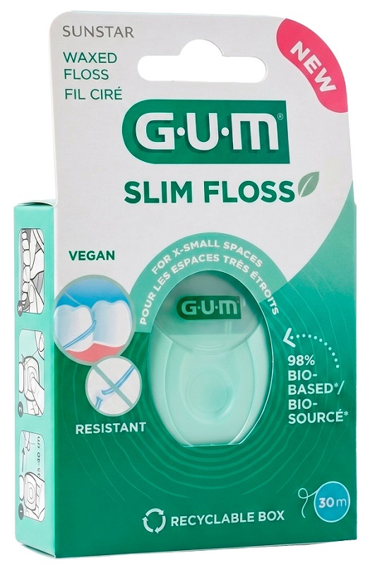 GUM SLIM FLOSS 30 M