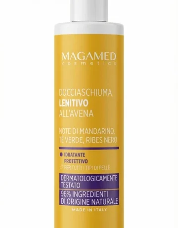 Magamed Doccia Schiuma Nota Di Mandarino Tè Verde Ribes Nero 250 ML