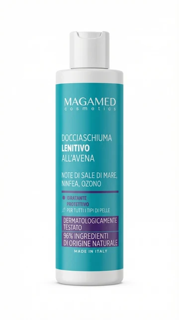 Magamed Doccia Schiuma Nota Di Sale Di Mare Ninfea Ozono 250 ML